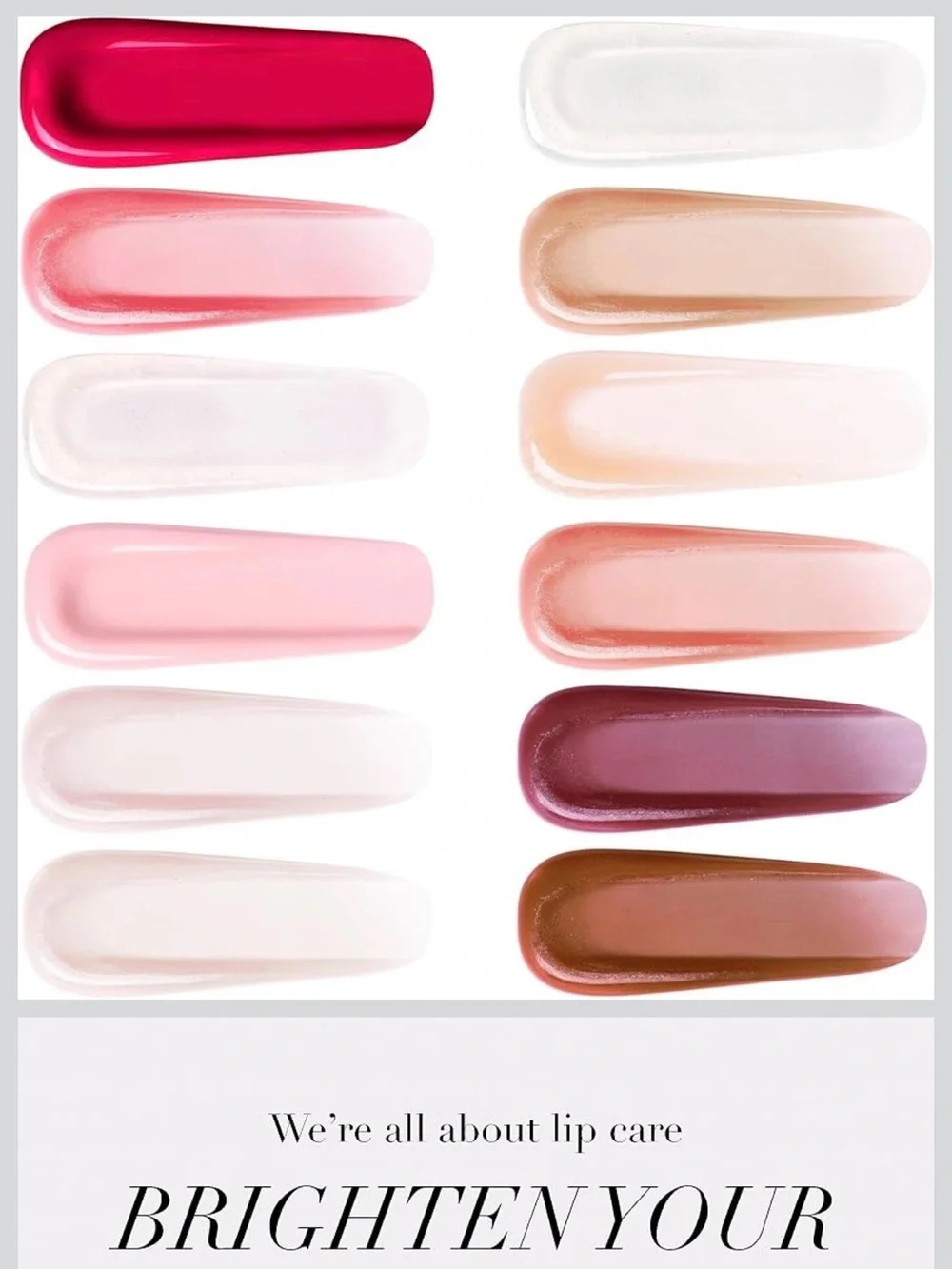 Victoria's Secret 12 Flavored Lip Gloss Set — Assorted shades